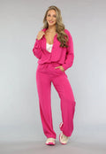 Fuchsia Matching Set met Blouse
