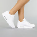 Witte Sneakers met Lucht Zool