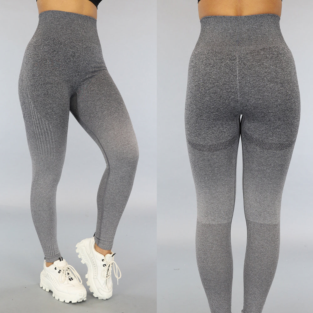 Grijze Ombre Stretch Sportlegging
