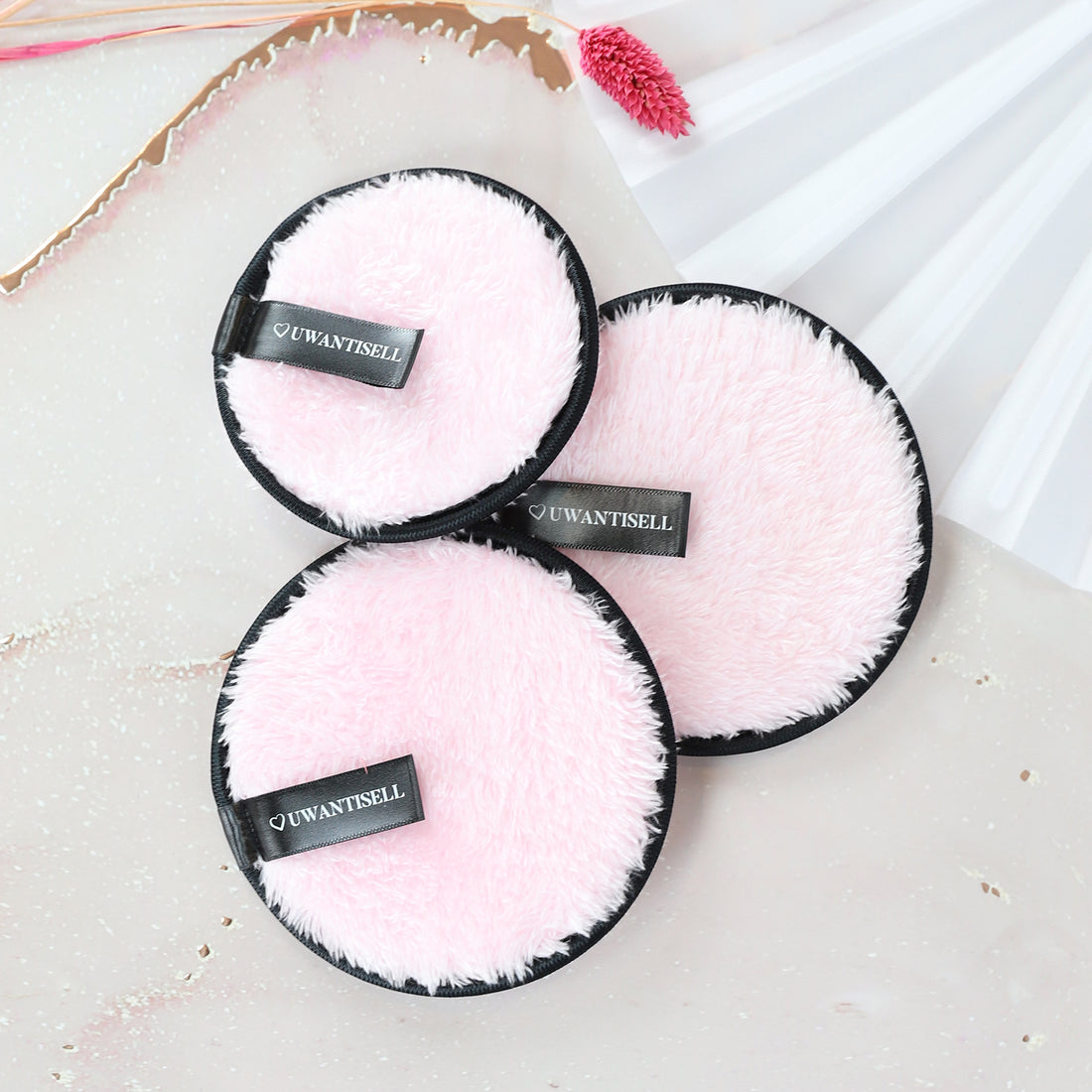 Uwantisell™ Make-Up Pad Roze - Alleen water nodig