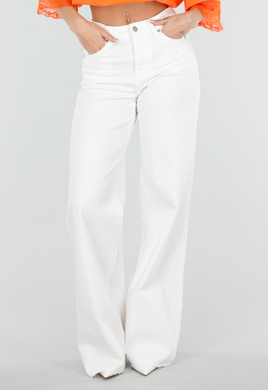 Witte High Waist Wide Leg Tall Jeans