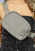 Grijze Verstelbare Fanny Pack