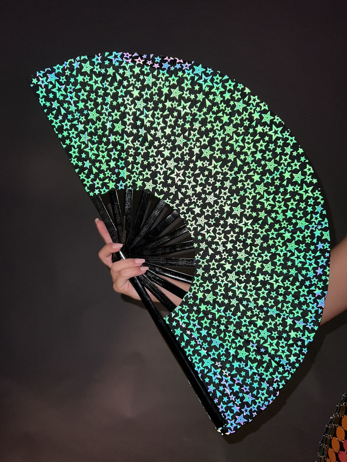 XXL Reflective Waaier met Sterren