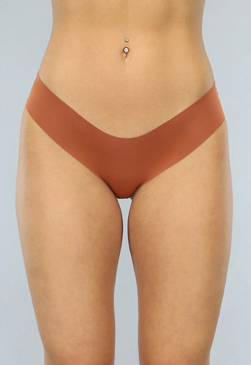 Naadloze Bruine Onderbroek