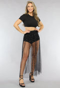 Drie Delige Zwarte Festival Parel Set