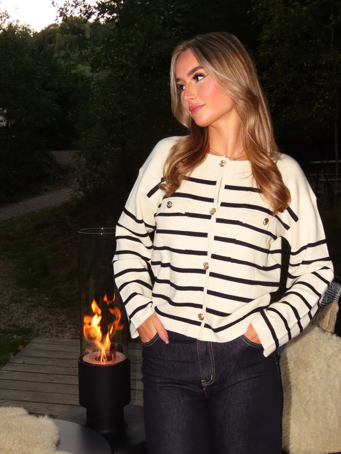 Cozy Nights in Stripes