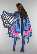 Kleurrijke Vlinder Cape in Blauw