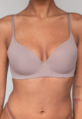 Zachte Taupe BH met Kruisbare Bandjes
