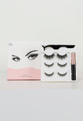 Set van 3 Magnetic Doll Eye Lashes met Variërende Lengte