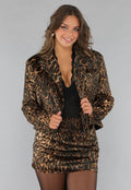 Panterprint Blazer met Zakken