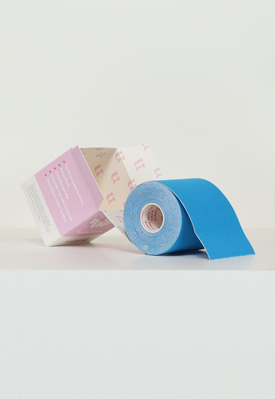 Boobtape - Boob Tape - Fashion Tape Kobalt Lichtblauw
