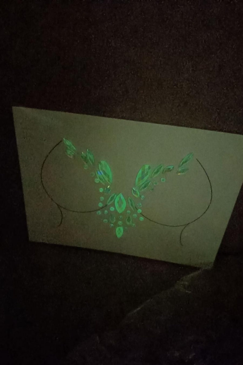 Strass Glow in the Dark Body Stickers