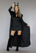 Gothic Kostuum met Lange Cape