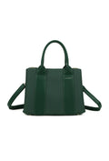 Groene Shopper met Dubbele Hengsels en Afneembare Schouderband