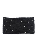 Gebreide Haarband met Glitter Steentjes