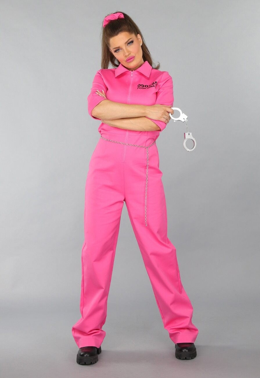 Felroze Girly Posh Boevenkostuum